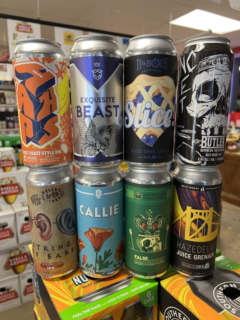 beer cans
